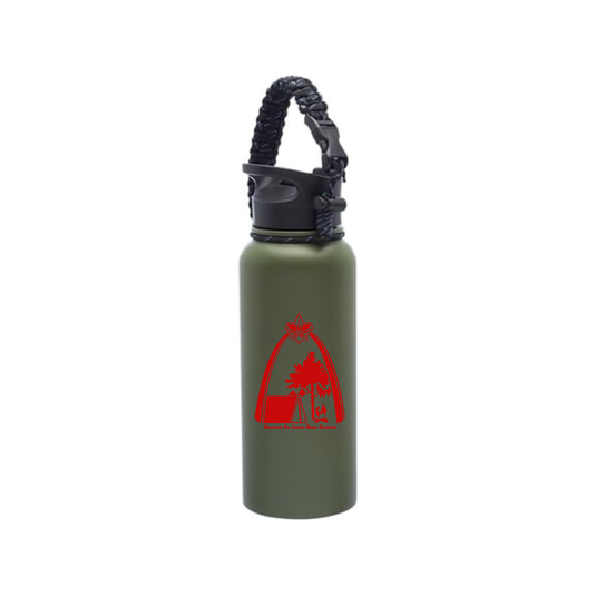Water Bottle Vulcan Stainless w/Paracord Handle - GSLAC