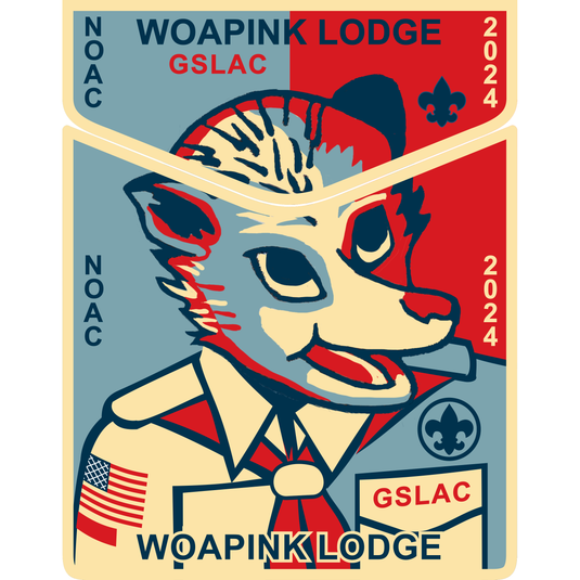 Emblem - Woapink 2024 NOAC Fundraising Flap Set