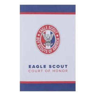 Program Covers Eagle Scout Court of Honor - 50 pk