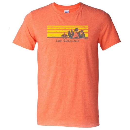 T-Shirt 2025 Camp Famous Eagle