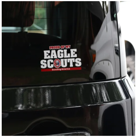 Decal Proud of My Eagle Scouts