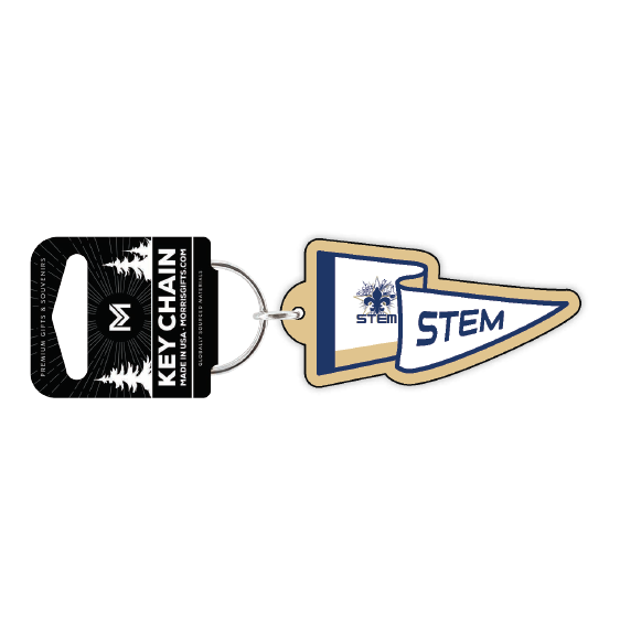 Keychain Pennant Flag STEM – Gateway Traders