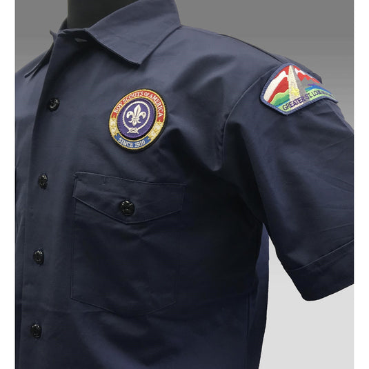 Shirt Uniform CS Blue Scouting America - SEWN