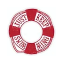 Sticker Keep Swimming Buoy