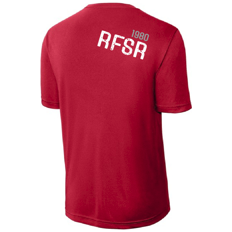 Tee Moisture Wicking Rhodes France Red