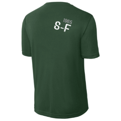 Tee Moisture Wicking S-F Forest Green