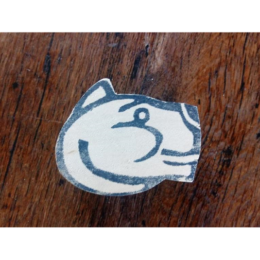 Carving Neckerchief Slide - Big Cat