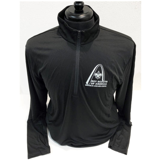 Shirt Pullover 1/4 Zip Tech - GSLAC Arch - Men's - Black
