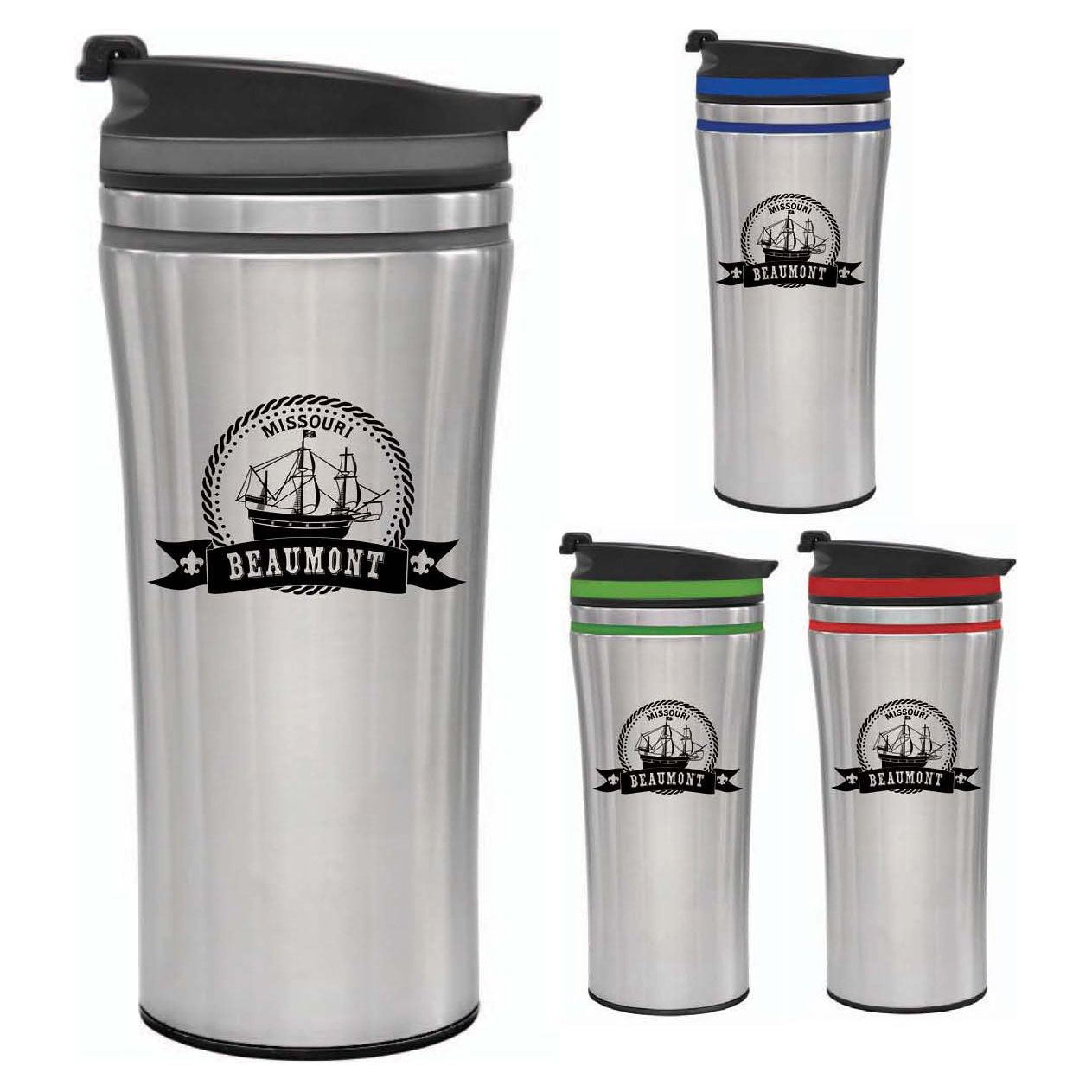 Tumbler 14 oz. with Lid - Beaumont