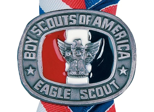 Neckerchief Slide Eagle Scout