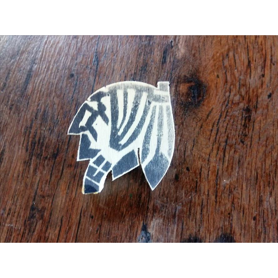 Carving Neckerchief Slide - Native Head