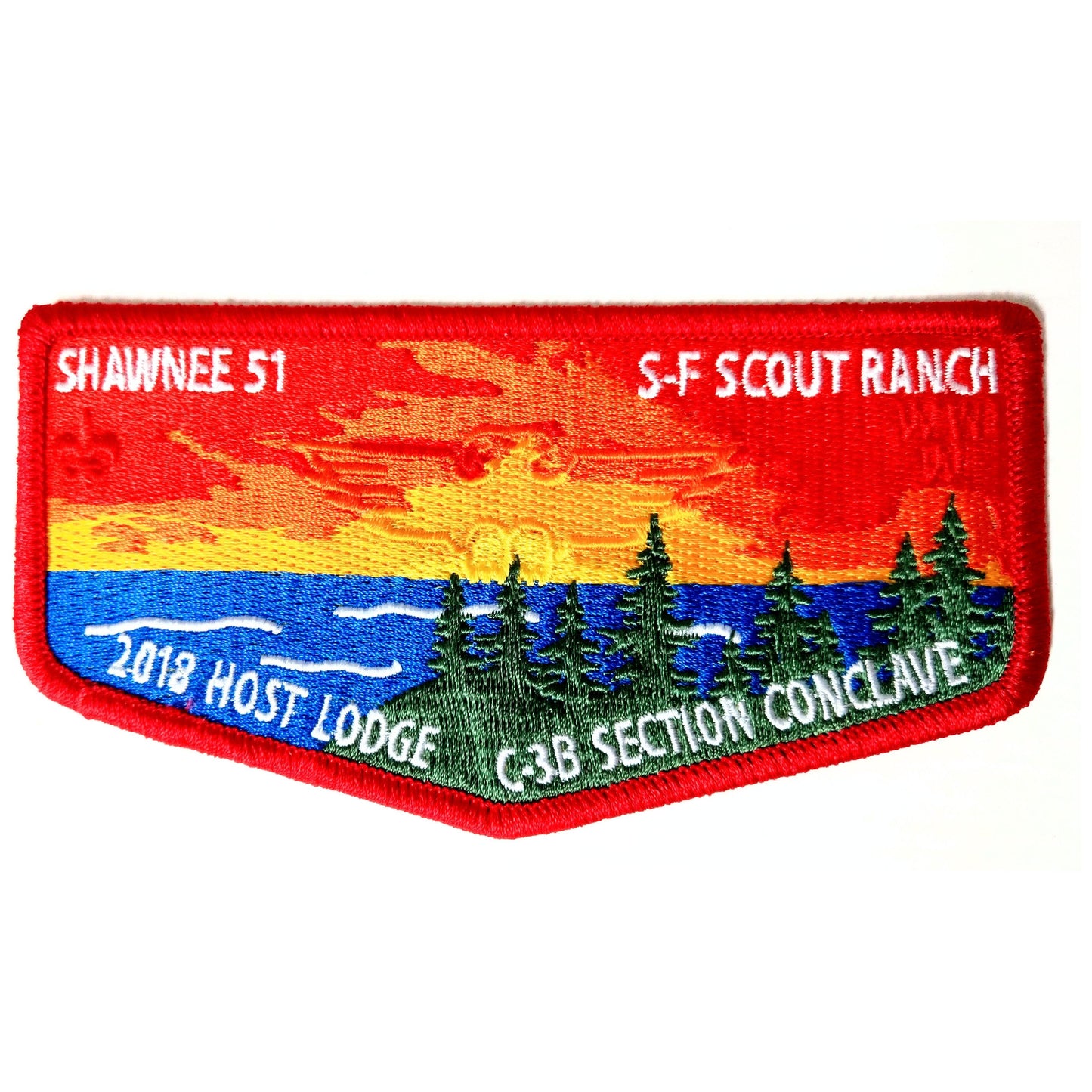 C3B 2018 Section Conclave Shawnee Host Lodge Pocket Flap