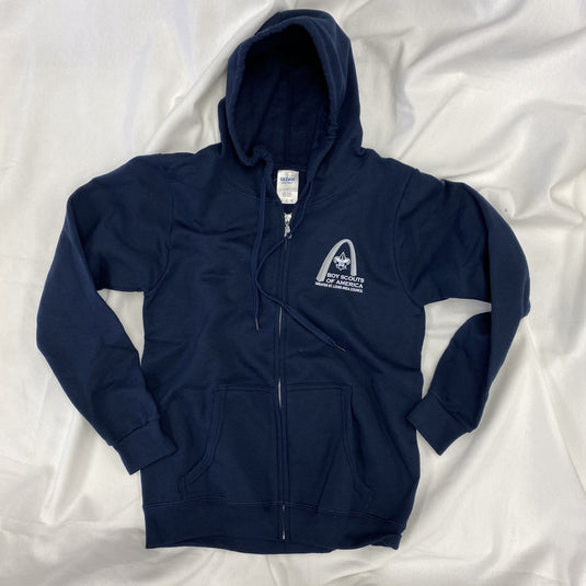 Hoodie Full Zip - GSLAC Arch - Women's
