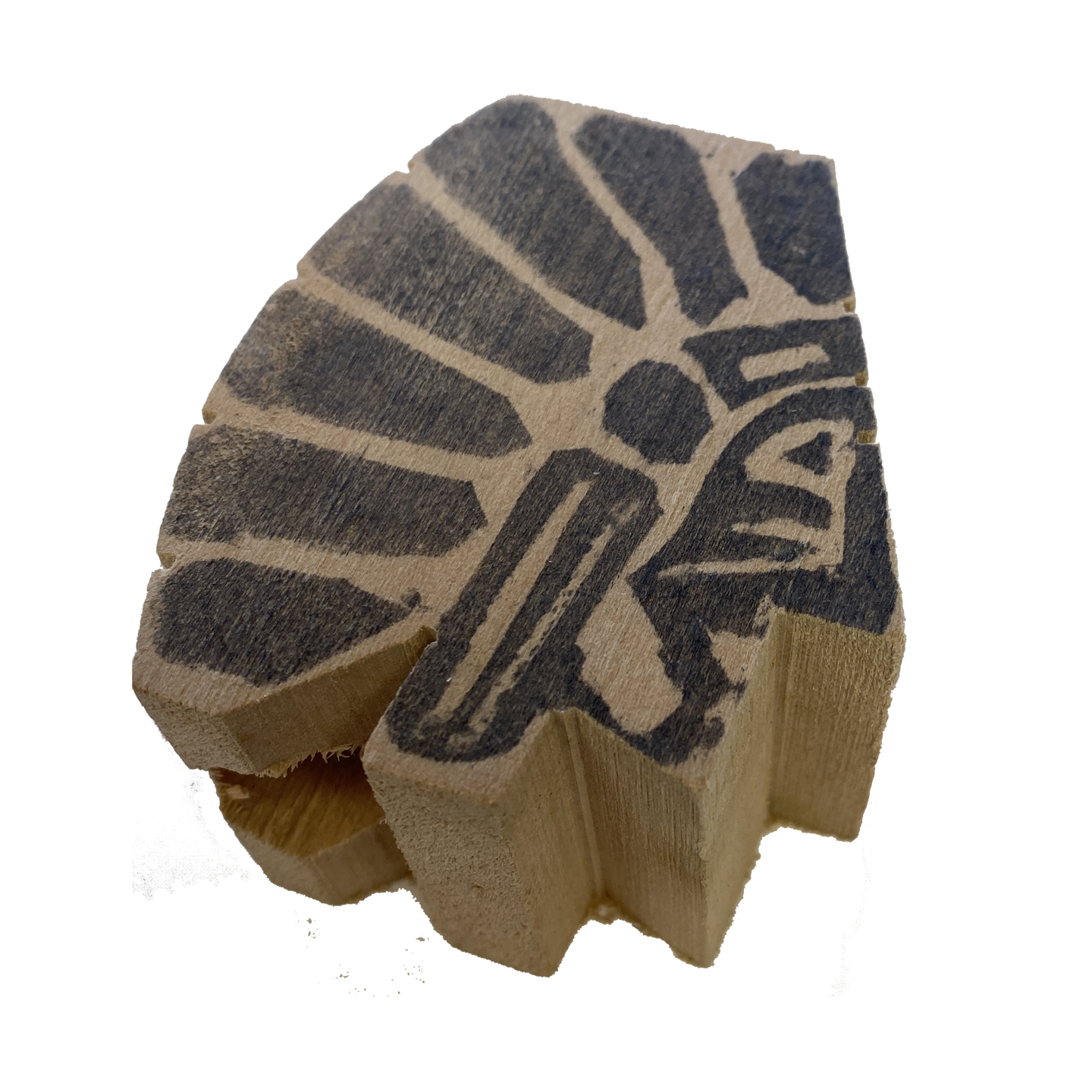 Carving Neckerchief Slide - Block Chief