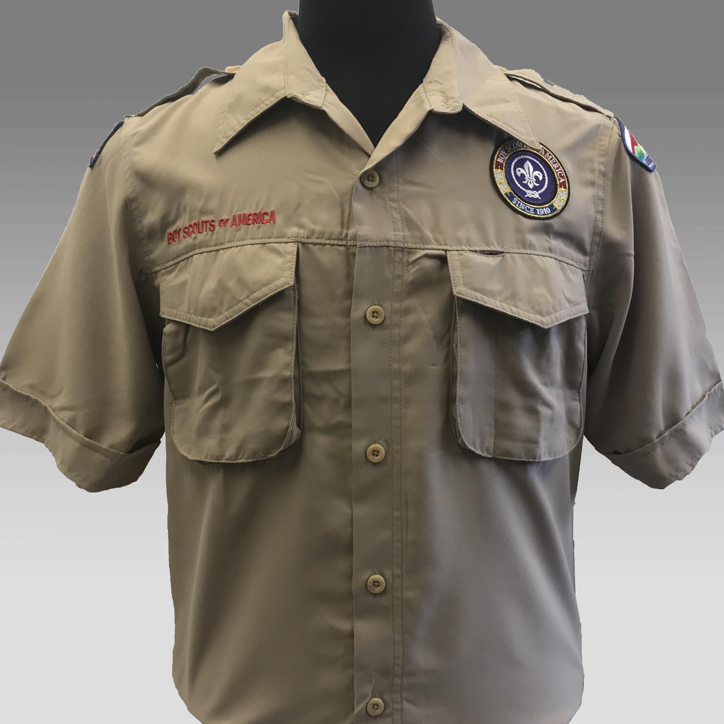 Shirt Uniform Youth Tan Microfiber Shirt - SEWN