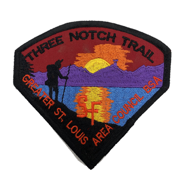 Emblem Three Notch Trail Patch