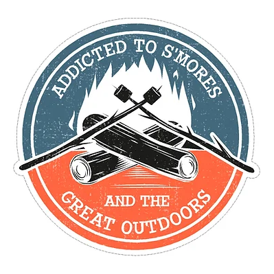 Sticker Addicted to S'Mores