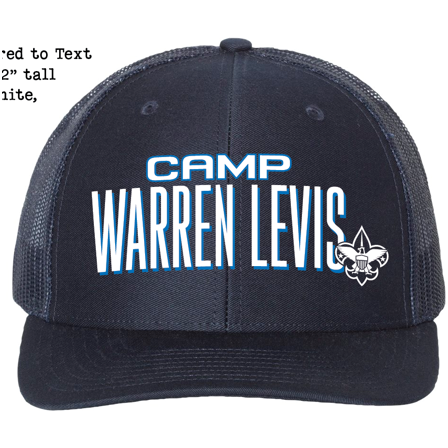 Hat - Camp Warren Levis - Navy