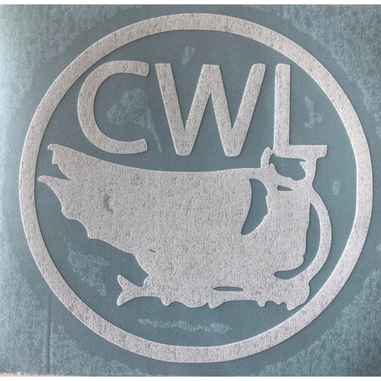 Sticker White Vinyl