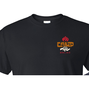 T-Shirt - Camp Life Black