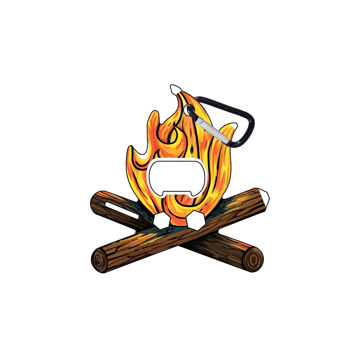 Carabiner Clip-on Tool - Fire