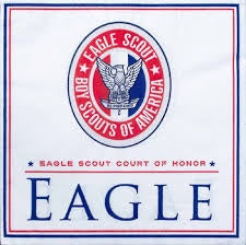 Napkin 13" Lunch- Eagle Scout