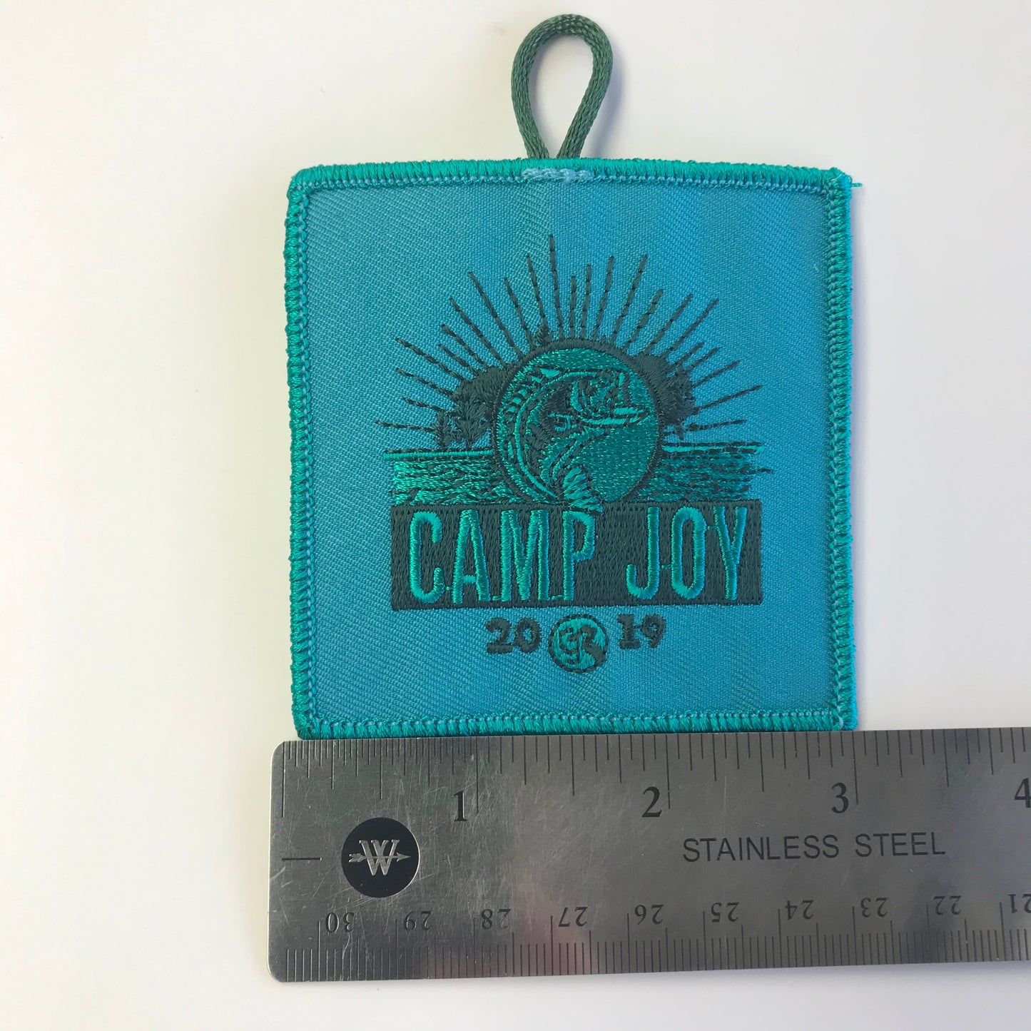 Emblem 2019 Joy Teal Patch