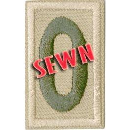 SEWN - Emblem Unit Number - Green