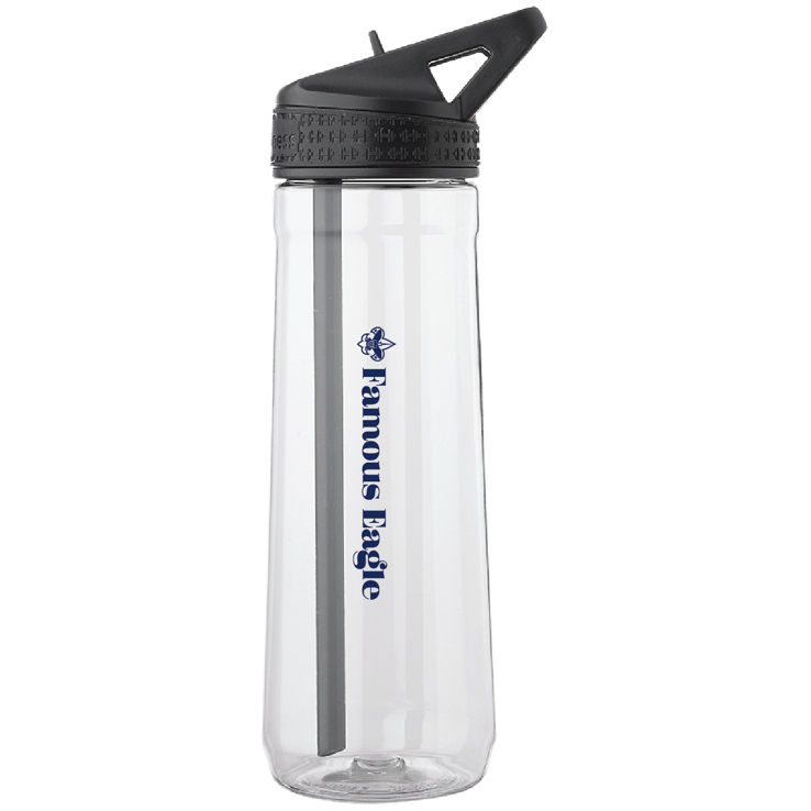 Water Bottle 30oz w Straw - Famous Eagle