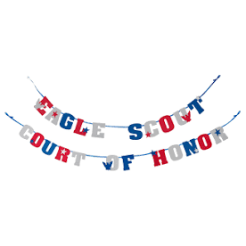 Banner Felt Eagle Scout