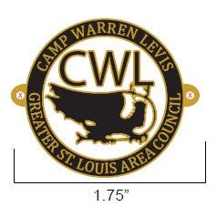 Hiking Staff Shield Camp Warren Levis