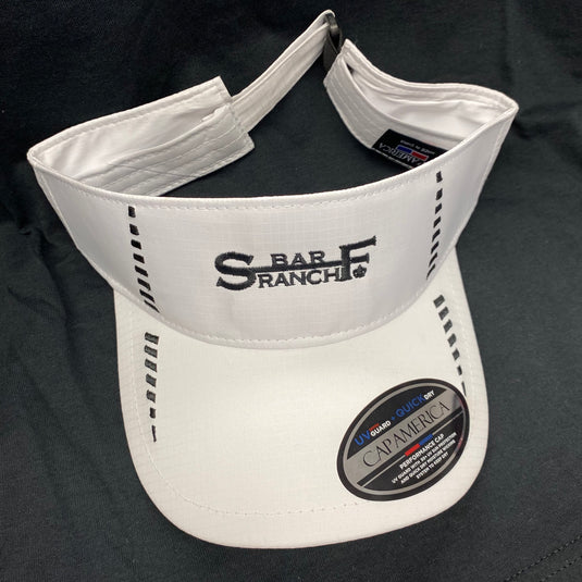 Hat Visor S-F white