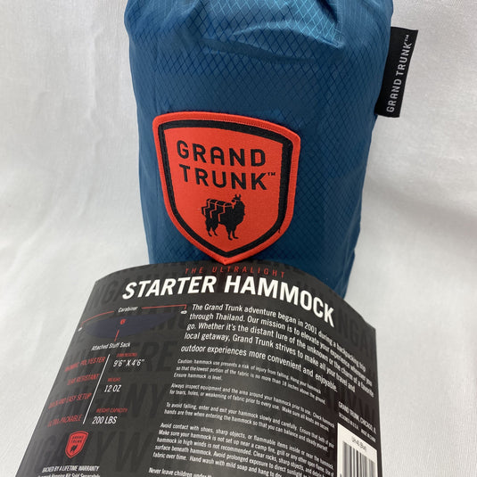 Hammock Grand Trunk - Ultra Light (Green, Blue, Red)