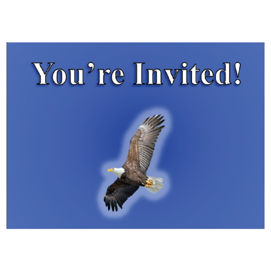 Invitation - Glowing Eagle