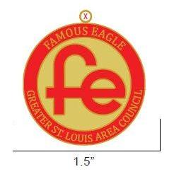 Keychain Metal Famous Eagle