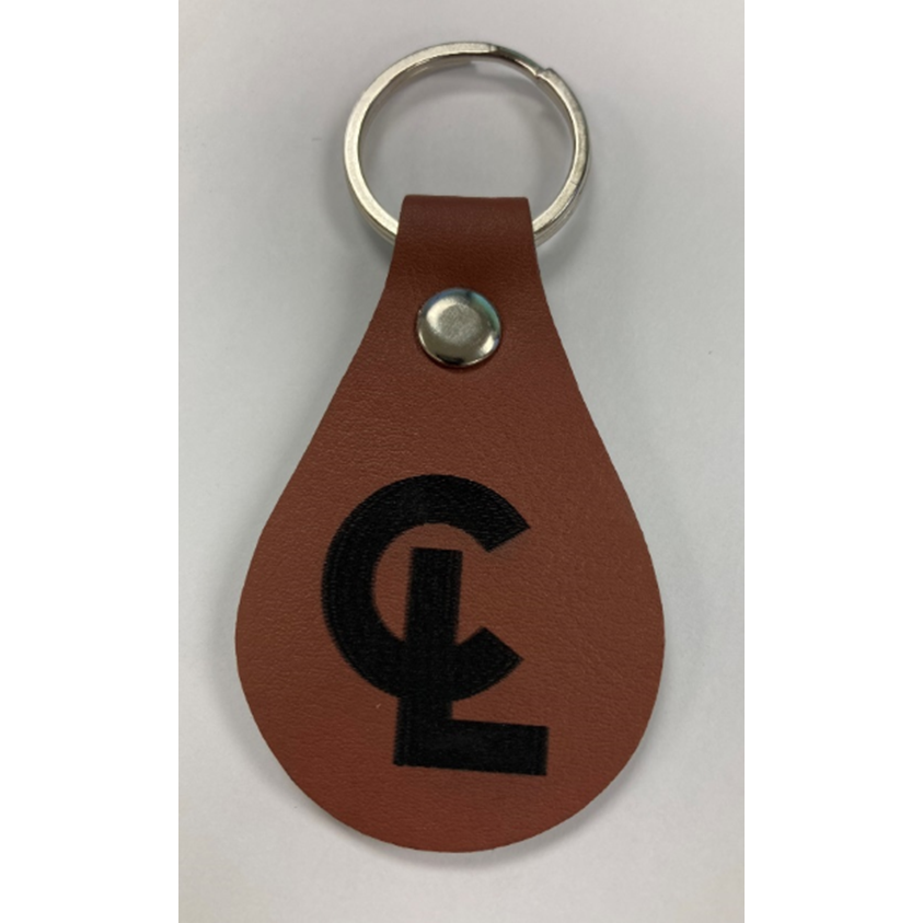 Leather Keychain - Camp Lewallen