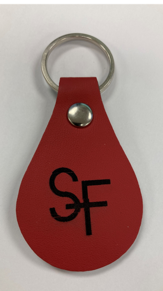 Leather Keychain -  S-F
