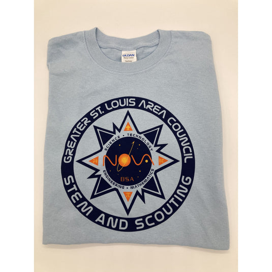 T-Shirt STEM - Light Blue