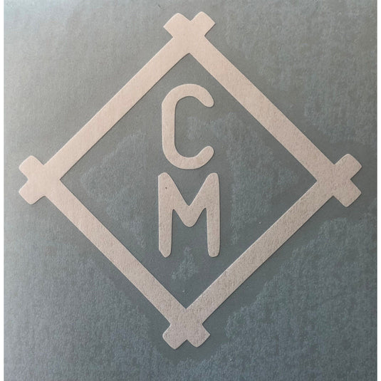 Sticker White Vinyl