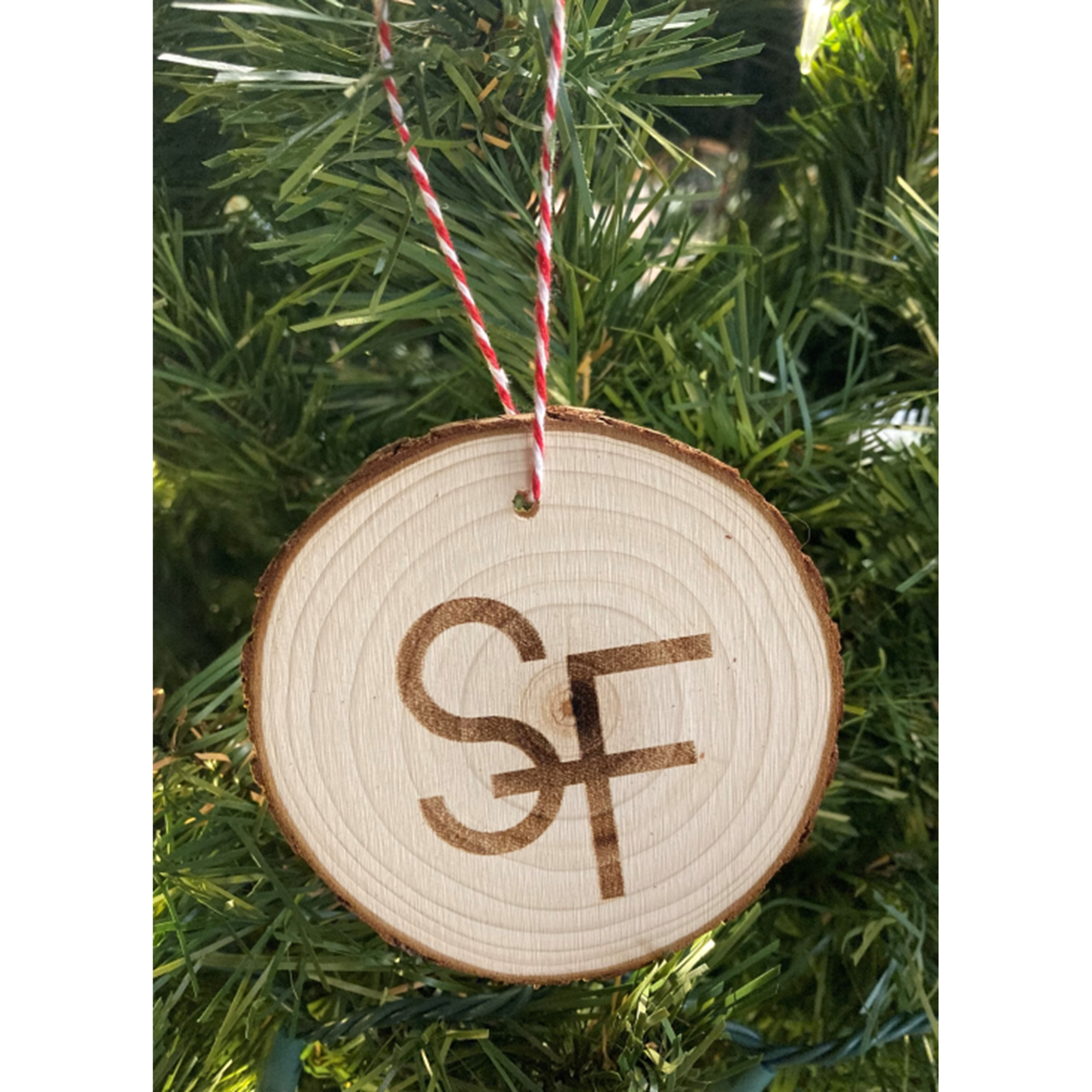 Ornament with Live Edge - S-F