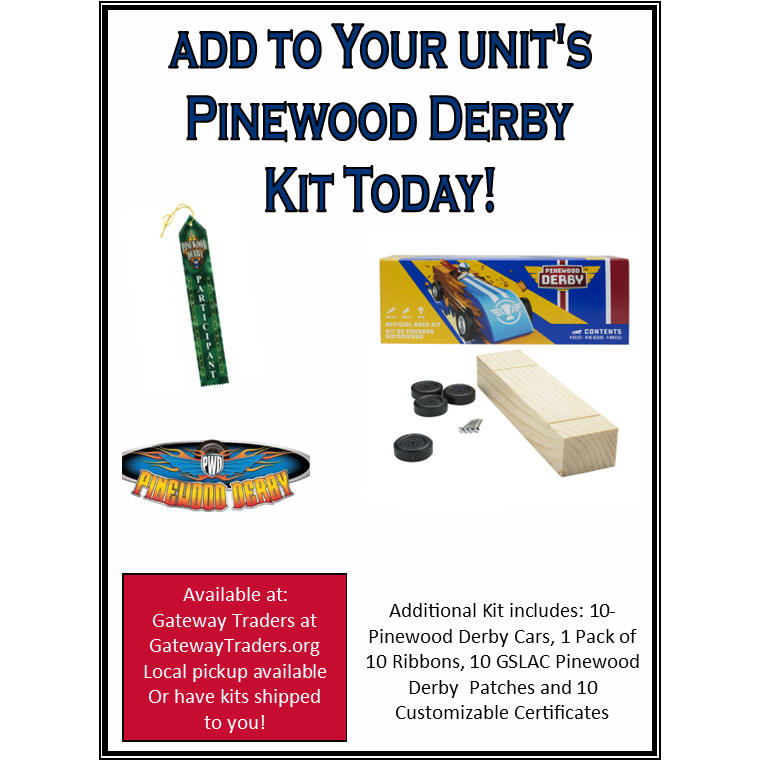 Kit - Pinewood Derby Additional