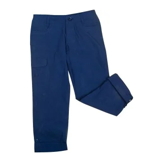 Pants Blue CS Girls Roll-Up