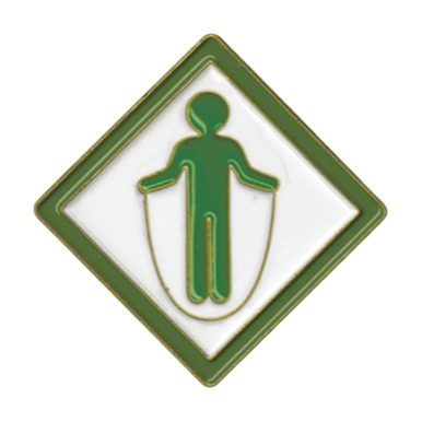 Adventure Pin - Webelos Core - Stronger, Faster, Higher