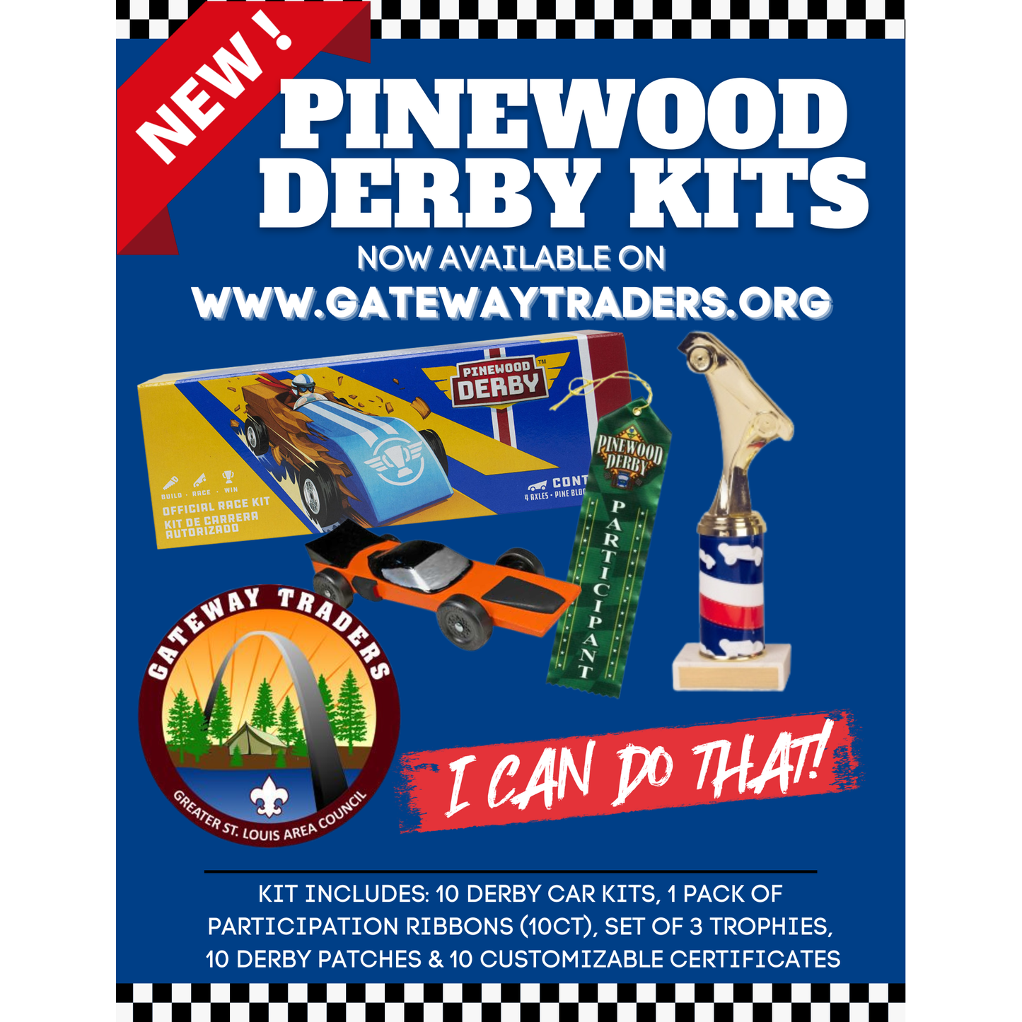 Kit - Pinewood Derby
