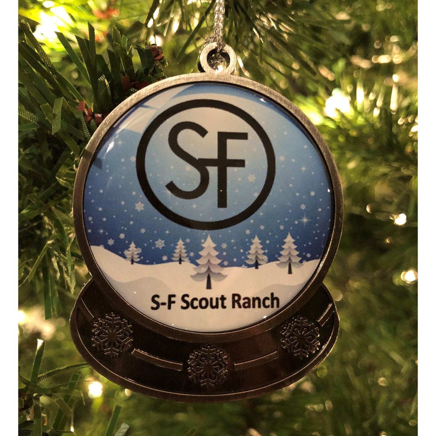 Ornament - Snow Globe - S-F