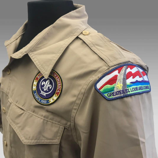 Shirt Uniform Youth Tan Microfiber Shirt - SEWN