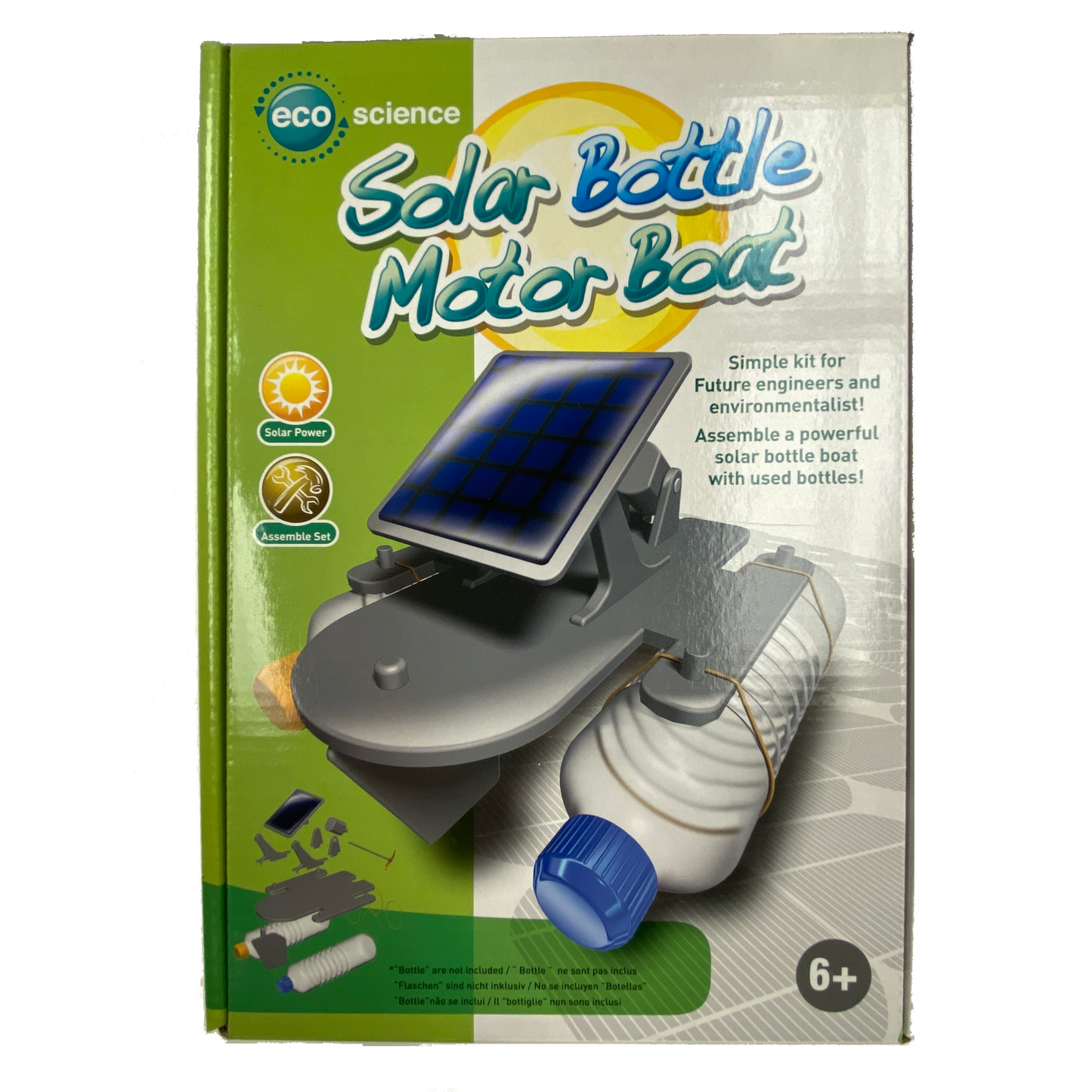 Solar Bottle Motor Boat