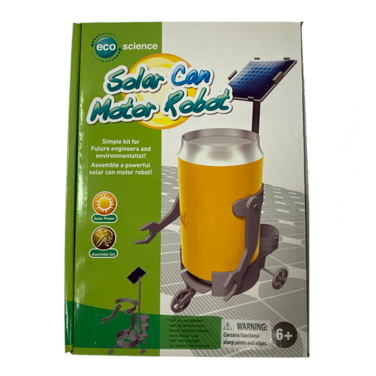 Solar Can Motor Robot