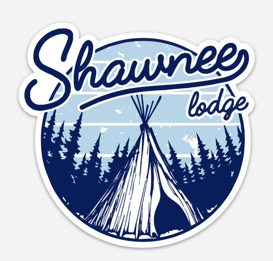Sticker Tipi - Shawnee Lodge