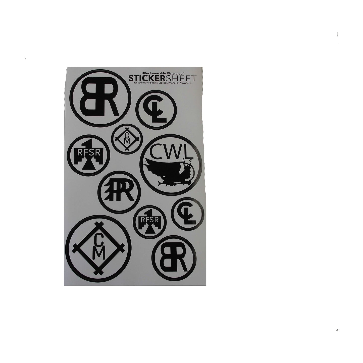 Sticker Sheet - BR, CWL, CL and RFSR